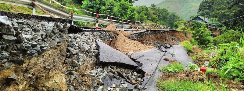 Super-Taifun «Yagi» war der heftigste Sturm seit Jahrzehnten in Vietnam. - Foto: ---/VNA/XinHua/dpa