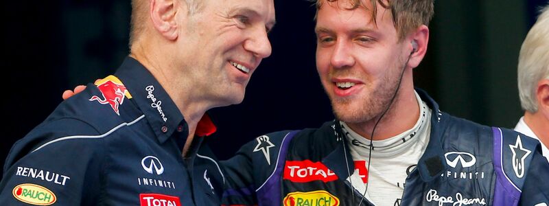 Auch Vettel wusste, wem er viel zu verdanken hatte. - Foto: picture alliance / dpa