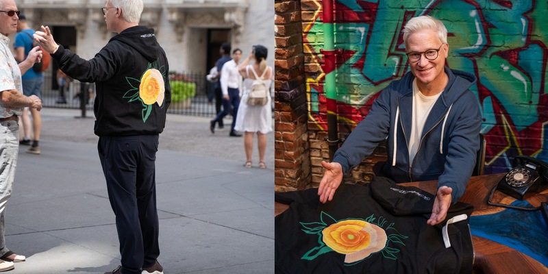 Markus Koch präsentiert neues Wall Street Merchandise - und setzt dabei auf die bewährte Zusammenarbeit mit der Born Originals GmbH - Foto: presseportal.de