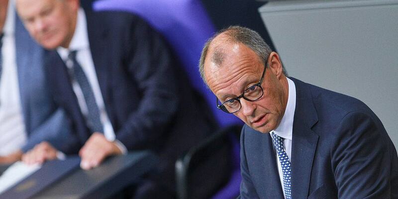 Olaf Scholz und Friedrich Merz am 11.09.2024 - Foto: über dts Nachrichtenagentur