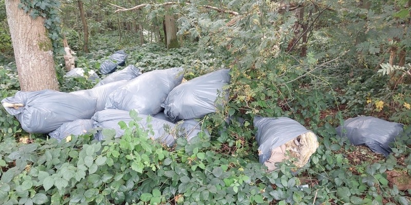 POL-SE: Holm - Unzulässige Ablagerung von Mineralwolle - Zeugen gesucht - Foto: presseportal.de