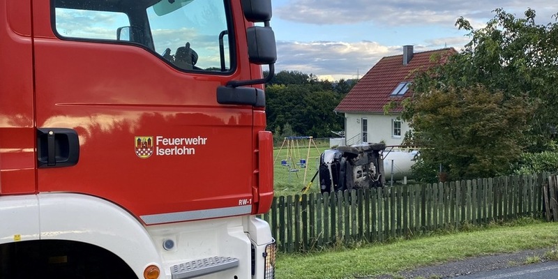 FW-MK: Verkehrsunfall auf der Rotenhausstraße - Foto: presseportal.de