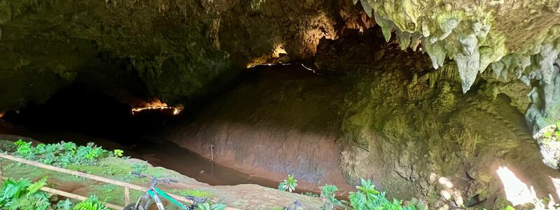 Die berühmte Tham-Luang-Höhle wurde nach tagelangem Regen wieder geflutet. (Archivbild) - Foto: Carola Frentzen/dpa