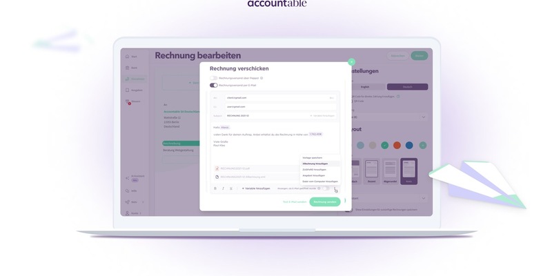 Einführung der E-Rechnung ab Januar 2025 für Selbstständige: Steuer-App Accountable ermöglicht kostenfreie Rechnungserstellung - Foto: presseportal.de
