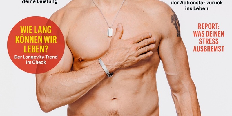 Marvel-Star Jeremy Renner bei Men's Health: / Ich werde nie wieder einen schlechten Tag haben! - Foto: presseportal.de