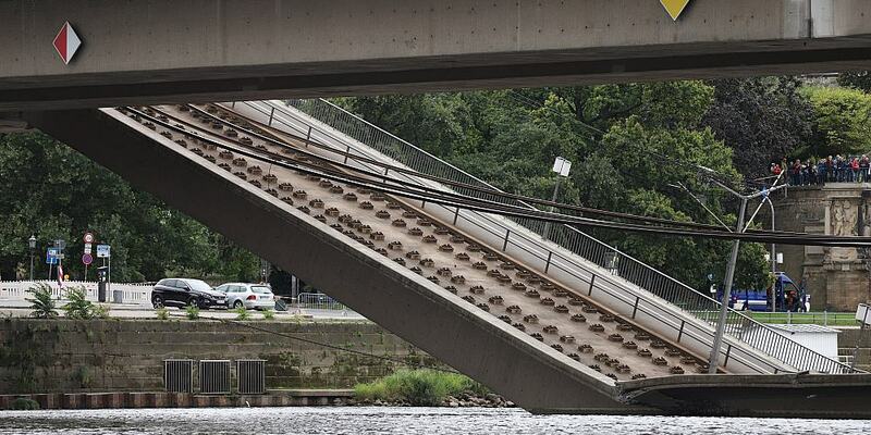 Einsturz der Carolabrücke am 11.09.2024 - Foto: über dts Nachrichtenagentur