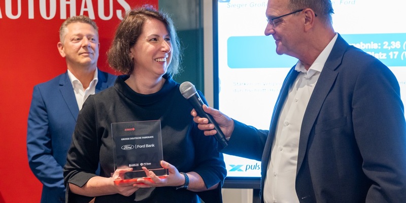Ford Bank gewinnt den Autohaus Bankenmonitor 2024 in der Kategorie Große Deutsche Fabrikate - Foto: presseportal.de
