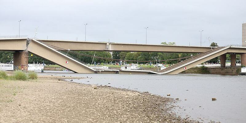 Einsturz der Carolabrücke am 11.09.2024 - Foto: über dts Nachrichtenagentur