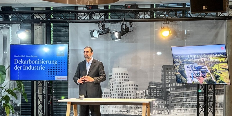 Westfalen-Vorstand Perkmann bei Dekarbonisierungstagung des Handelsblatts: Große Herausforderung für den Mittelstand! - Foto: presseportal.de