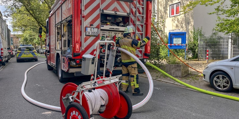 FW-E: Wohnungsbrand in Altenessen-Süd - zum Glück keine Verletzten - Foto: presseportal.de