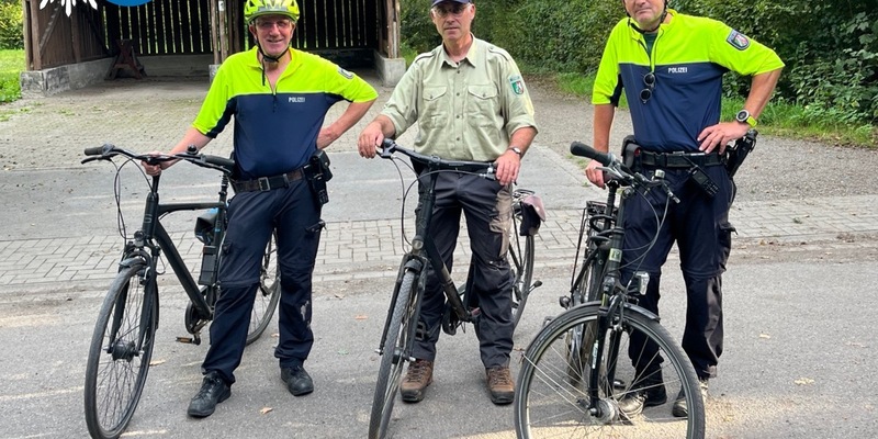 POL-DU: Stadtgebiet: Förster und Bezirkspolizisten gemeinsam auf Streife - Foto: presseportal.de