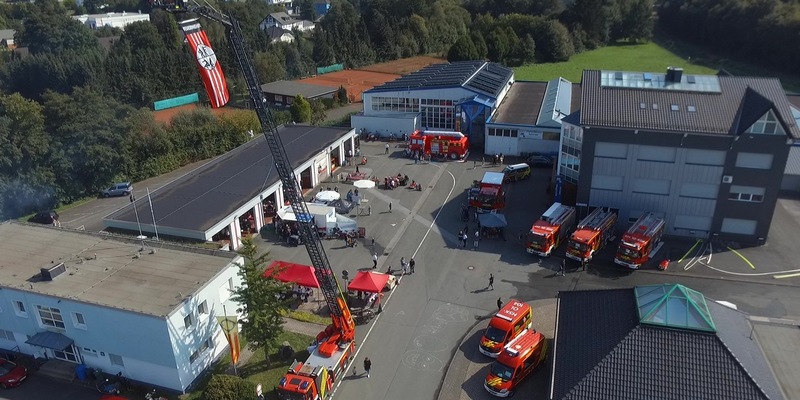 FF Olsberg: Feuerwehrfest mit Kartoffelbraten beim Löschzug Bigge - Olsberg - Foto: presseportal.de