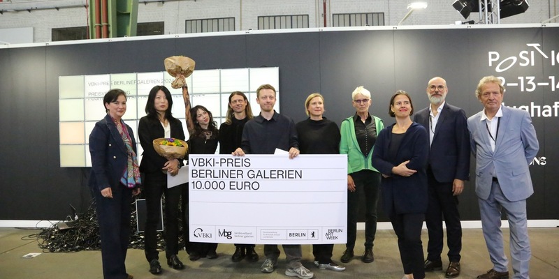 VBKI-Preis BERLINER GALERIEN 2024 geht an die Galerie Anton Janizewski, Anerkennungspreise für die Galerien NADAN und NOME - Foto: presseportal.de