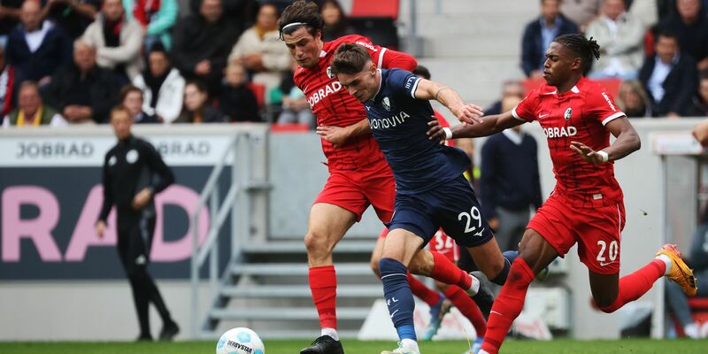 In dieser Szene ist Drewes gegen Adamu machtlos. - Foto: Philipp von Ditfurth/dpa