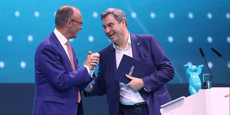 Friedrich Merz und Markus Söder (Archiv) - Foto: über dts Nachrichtenagentur