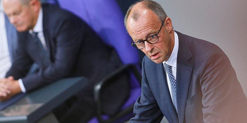 Olaf Scholz und Friedrich Merz am 11.09.2024 - Foto: über dts Nachrichtenagentur