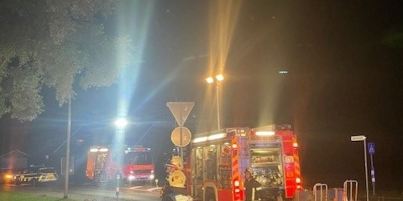 FW Dinslaken: Schwerer Verkehrsunfall in Eppinghoven - Foto: presseportal.de