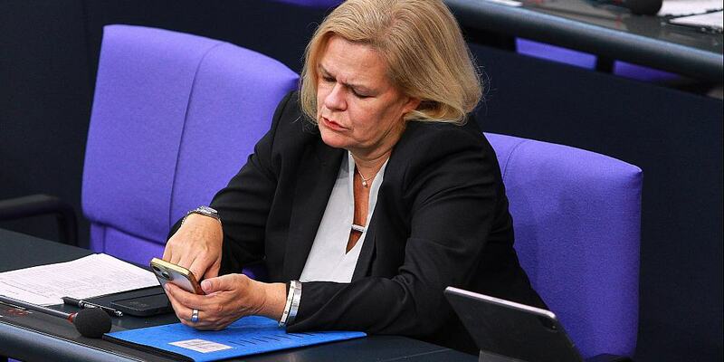 Nancy Faeser am 12.09.2024 - Foto: über dts Nachrichtenagentur