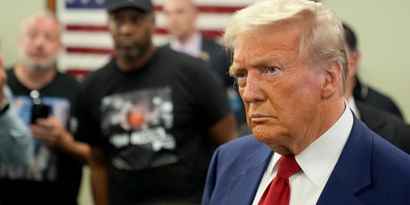 Trumps Wahlkampfteam teilte keine weiteren Details mit. (Archivbild) - Foto: Alex Brandon/AP/dpa