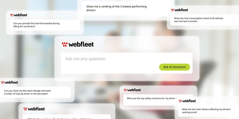 Premiere auf der IAA TRANSPORTATION 2024: Neuer Webfleet / KI-Assistent optimiert Datennutzung und Effizienz im Flottenmanagement - Foto: presseportal.de
