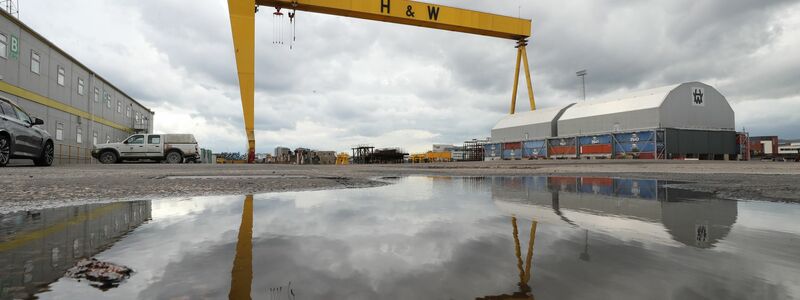 In der Werft wurde die «Titanic» gebaut. (Archivbild) - Foto: Liam Mcburney/PA Wire/dpa