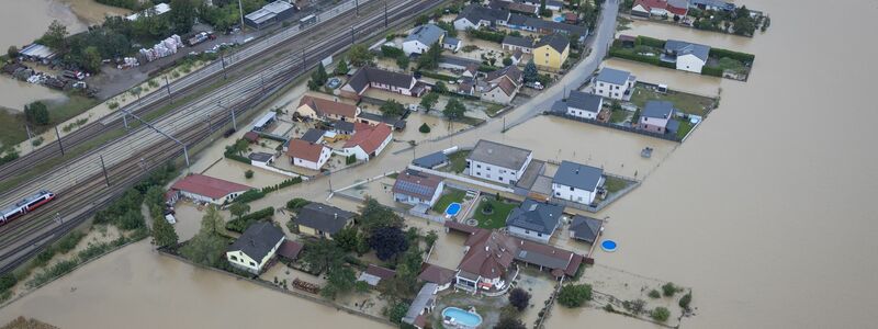 Ohne Klimawandel hätte Sturm Boris wohl nicht so gewütet, sagen Experten. - Foto: Trippolt Daniel/BMLV/APA/dpa