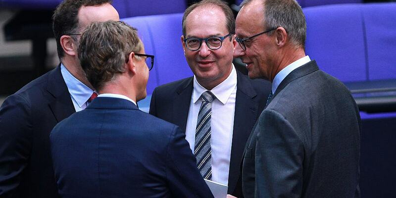 Spahn, Linnemann, Dobrindt, Merz (Archiv) - Foto: über dts Nachrichtenagentur