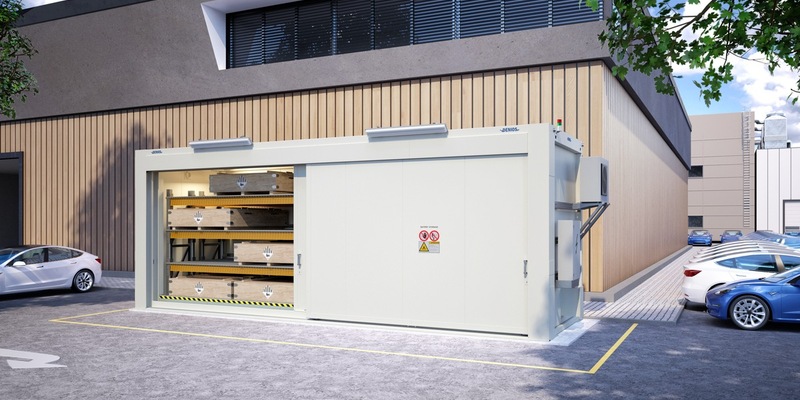 Große Akkus - größter Schutz: DENIOS stellt neues Lagersystem vor - Foto: presseportal.de