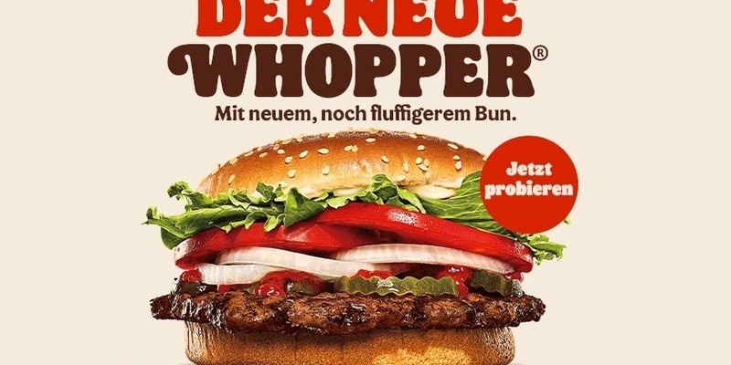 BURGER KING® FEIERT 70. GEBURTSTAG MIT IKONISCHEM WHOPPER® - Foto: presseportal.de