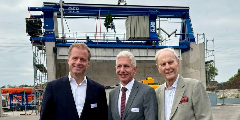 OTTO DÖRNER feiert das Richtfest der innovativen Recyclinganlage ORCA - Foto: presseportal.de