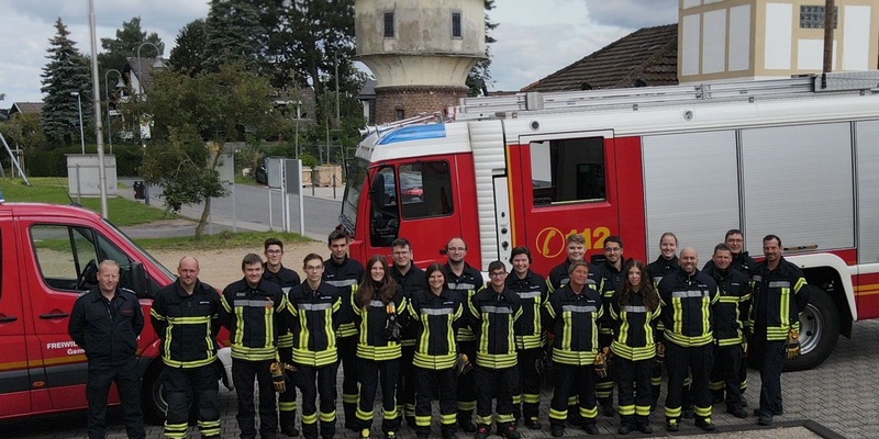 FW Alfter: Erfolgreicher Abschluss der Truppmannausbildung - Foto: presseportal.de