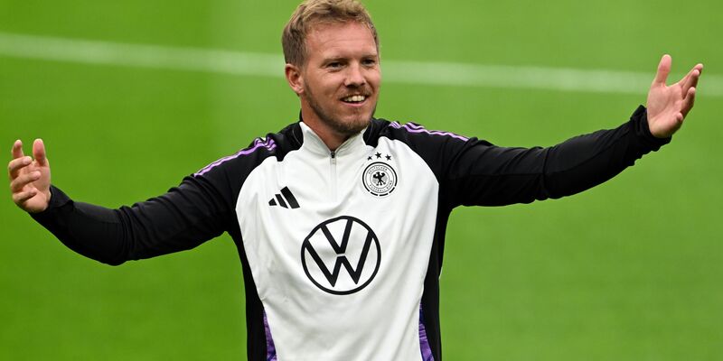 Letztes Training vor dem Start in die WM-Qualifikation: Nick Woltemade in Aktion. - Foto: Federico Gambarini/dpa