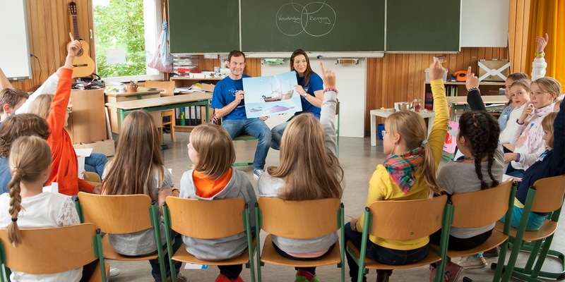 Mehr bewegen. Besser essen: Grundschüler:innen starten mit Projekttagen der EDEKA Stiftung ins neue Schuljahr - Foto: presseportal.de
