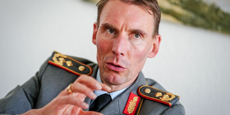 Generalmajor Freuding - Foto: Kay Nietfeld/dpa
