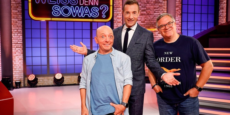 Die fantastischen Drei von Wer weiß denn sowas? sind zurück | ab Montag, 7. Oktober 2024, immer montags bis freitags um 18:00 Uhr im Ersten - Foto: presseportal.de