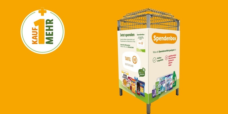Lidl startet Kauf-1-mehr-Aktion für die Tafel in Deutschland / Tafel-Woche in den Lidl-Filialen: Lang haltbare Lebensmittel und Hygieneartikel spenden und sparen - Foto: presseportal.de
