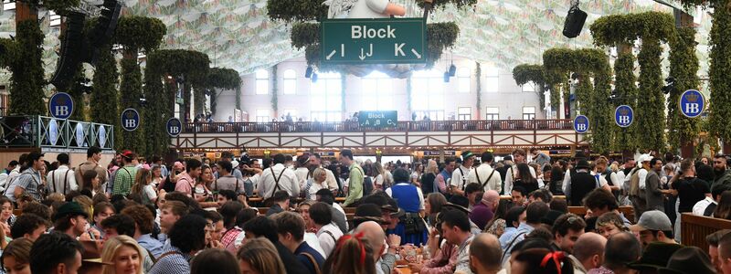 Blasmusik gehört auch zur Wiesn. - Foto: Felix Hörhager/dpa