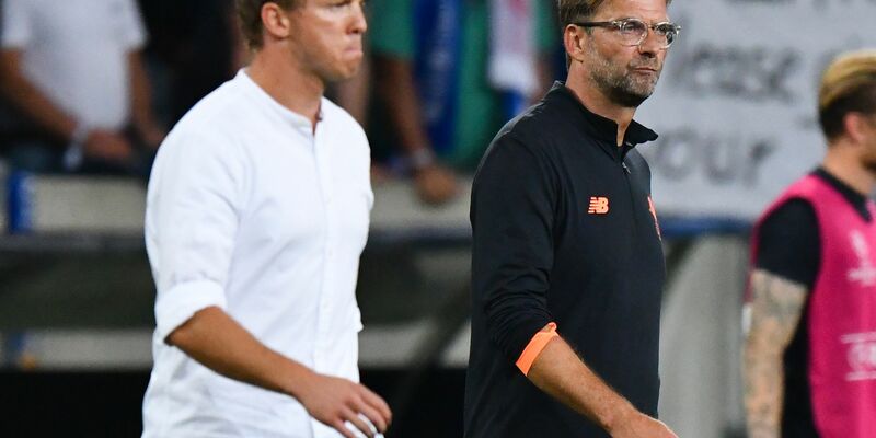 Jürgen Klopp könnte womöglich eines Tages Nachfolger von Julian Nagelsmann als Bundestrainer werden. - Foto: picture alliance / Uwe Anspach/dpa