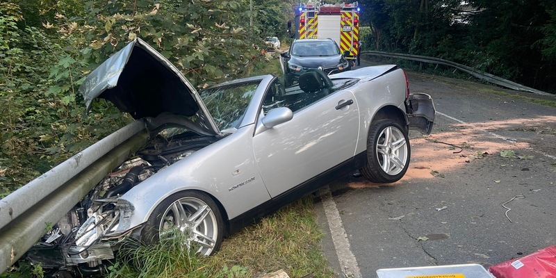 FW-EN: Verkehrsunfall mit zwei Verletzten - Foto: presseportal.de