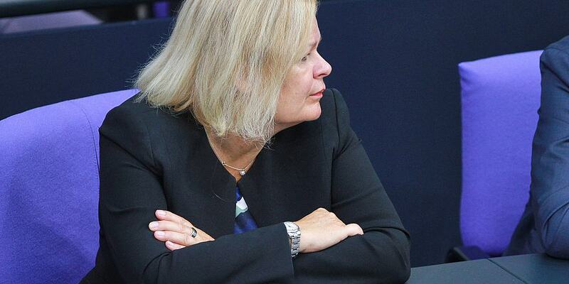 Nancy Faeser (Archiv) - Foto: über dts Nachrichtenagentur