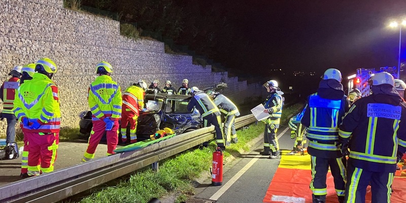 FW-BO: Verkehrsunfall auf der Kosterstraße in BO-Stiepel - Foto: presseportal.de