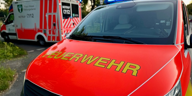 FW Hünxe: Person in verschlossener Wohnung - Foto: presseportal.de