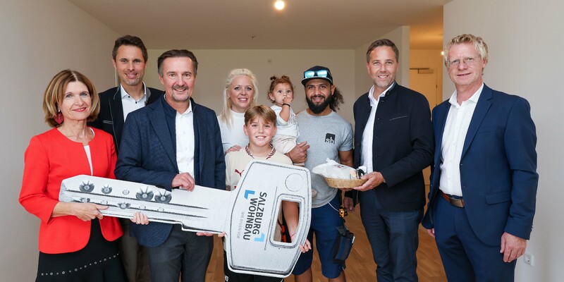 SWB - Projektu?bergabe Thalgau - Foto: Neumayr über pressetext.de