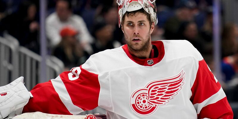 Springt bei den Löwen Frankfurt ein: Thomas Greiss - Foto: John Minchillo/AP/dpa