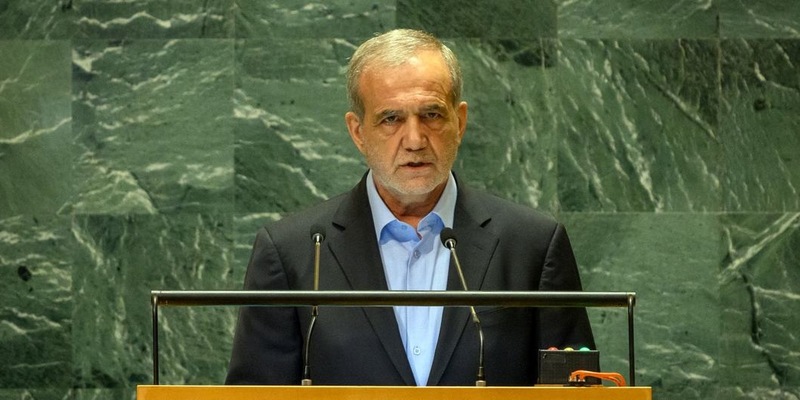 Werden Versprechen die bittere Realität verändern: Irans Präsident Pezeshkian spricht vor den Vereinten Nationen inmitten der eskalierenden Verfolgung der Bahá'í - Foto: presseportal.de