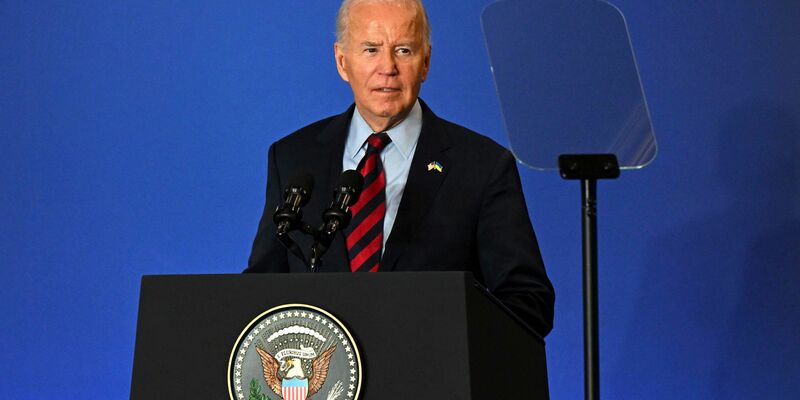 Biden lädt zu einem Treffen der Ukraine-Kontaktgruppe. (Archivbild) - Foto: Leon Neal/Getty Images North America Pool via AP/dpa