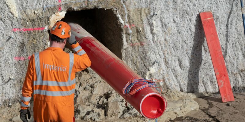 Die Stromautobahn Suedlink soll ab 2028 grünen Strom in den Süden Deutschlands bringen. (Archivbild) - Foto: Marijan Murat/dpa