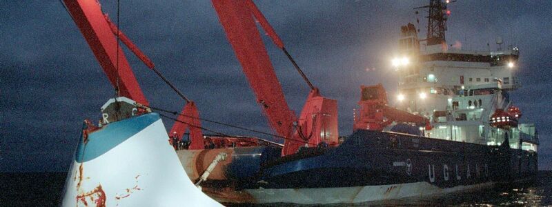 Das abgerissene Bugvisier war nach dem Unglück geborgen worden. (Archivfoto) - Foto: Jaakko Aiikainen/Lehtikuva/AP/dpa