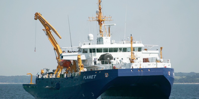 Forschungsschiff Planet wird Führungsschiff in der Ägäis - Foto: presseportal.de