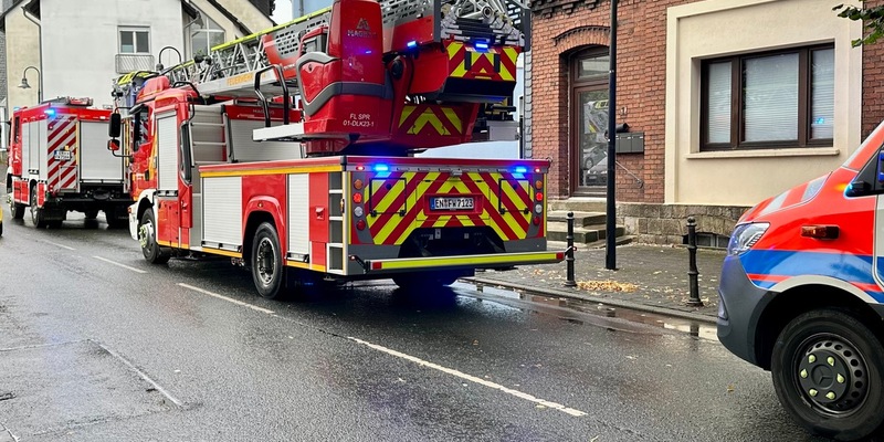 FW-EN: Feuerwehr Sprockhövel diese Woche oft gefordert - Foto: presseportal.de